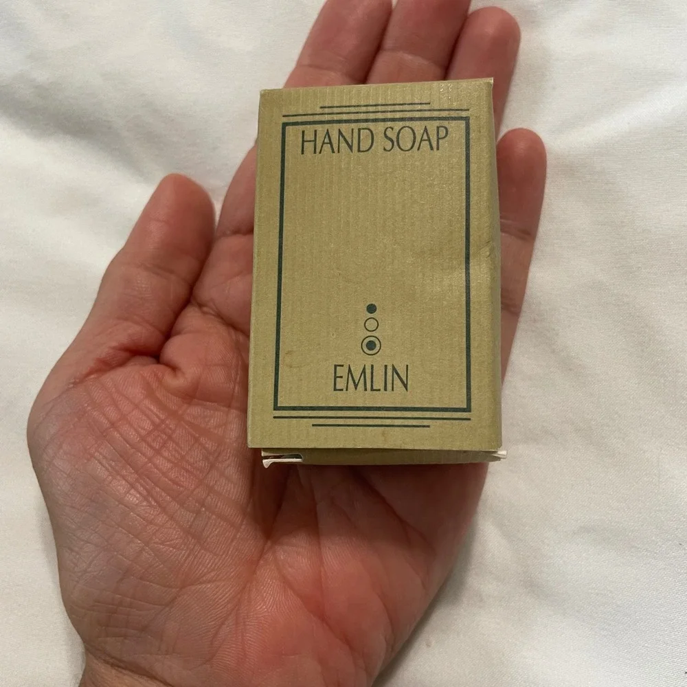 Emlin French‎ Milled Bath Soap Hand Soap Set 4 Piece New *travel size*